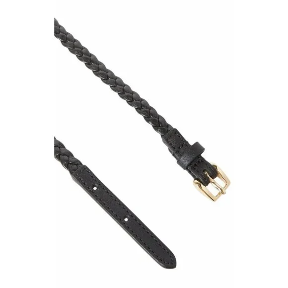 NEW GUCCI LEATHER Choker Logo Gold 100% Authentic Necklace